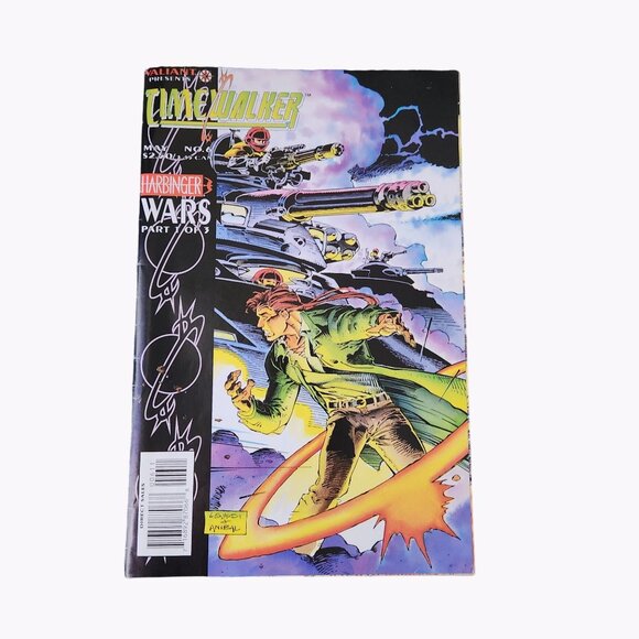 Valiant Timewalker Harbinger Wars #6 Part 1 Comic Book Collector Bagged Boarded - Picture 1 of 2